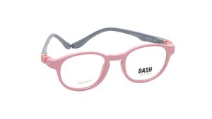 Image 2 of Pink Square Eyeglasses for Kids from Dash Available at Titan Eye+