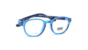 Image 2 of Blue Square Eyeglasses for Kids from Dash Available at Titan Eye+
