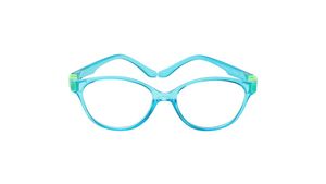 Image 2 of Blue CatEye Eyeglasses for Kids from Dash Available at Titan Eye+