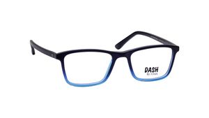 Image 2 of Blue Rectangle Eyeglasses for Kids from Dash Available at Titan Eye+