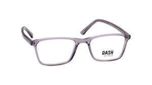 Image 2 of Grey Rectangle Eyeglasses for Kids from Dash Available at Titan Eye+