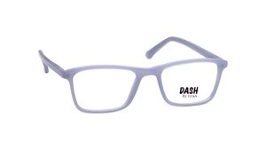 Image 2 of Blue Rectangle Eyeglasses for Kids from Dash Available at Titan Eye+