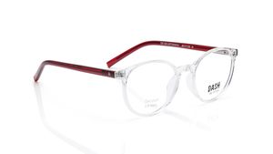 Image 2 of Crystal Round Eyeglasses for Kids from Dash Available at Titan Eye+