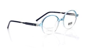 Image 2 of Blue Round Eyeglasses for Kids from Dash Available at Titan Eye+