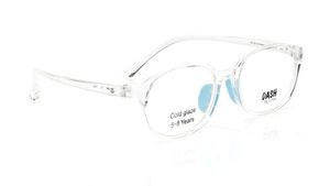 Image 2 of Crystal Round Eyeglasses for Men and Women from Dash Available at Titan Eye+