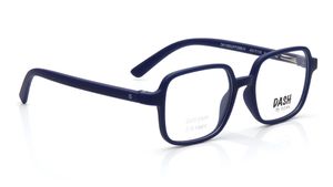 Image 2 of Blue Geometric Eyeglasses for Kids from Dash Available at Titan Eye+