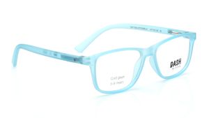 Image 2 of Blue Square Eyeglasses for Kids from Dash Available at Titan Eye+