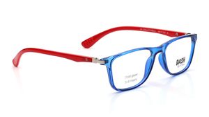 Image 2 of Brown Square Eyeglasses for Kids from Dash Available at Titan Eye+