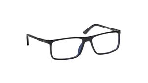 Image 2 of Black Rectangle Eyeglasses for Men from Ace by Titan Available at Titan Eye+