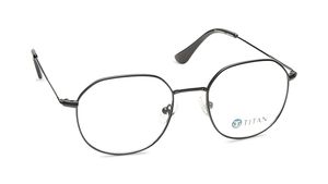 Image 2 of Black Square Eyeglasses for Men from Ace by Titan Available at Titan Eye+