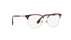 Image 2 of Maroon Clubmaster Eyeglasses for Women from Burberry Available at Titan Eye+