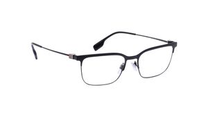 Image 2 of Black Square Eyeglasses for Men from Burberry Available at Titan Eye+