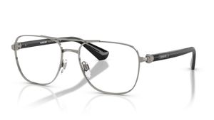 Image 2 of Grey Aviator Eyeglasses for Men from Burberry Available at Titan Eye+
