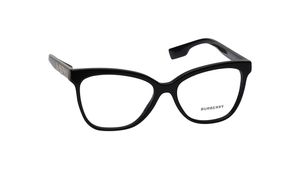 Image 2 of Black CatEye Eyeglasses for Women from Burberry Available at Titan Eye+
