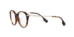 Image 2 of Havana Round Eyeglasses for Women from Burberry Available at Titan Eye+
