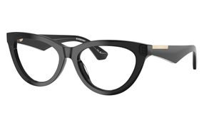 Image 2 of Grey Cateye Rimmed Eyeglasses for Women from Burberry Available at Titan Eye+