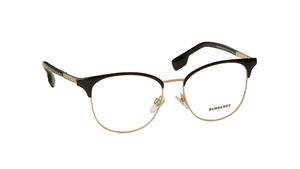 Image 2 of Black Square Rimmed Eyeglasses for Women from Burberry Available at Titan Eye+