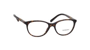 Image 2 of Brown Square Rimmed Eyeglasses for Women from Burberry Available at Titan Eye+