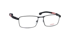 Image 2 of Black Rectangle Eyeglasses for Men from Carrera Available at Titan Eye+