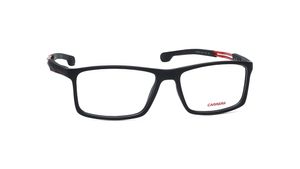 Image 2 of Black Rectangle Eyeglasses for Men from Carrera Available at Titan Eye+