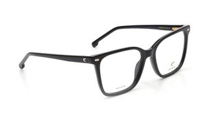 Image 2 of Black Rectangle Eyeglasses for Women from Carrera Available at Titan Eye+