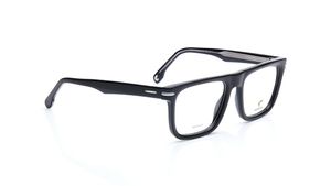Image 2 of Black Square Rimmed Eyeglasses for Men from Carrera Available at Titan Eye+