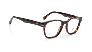 Image 2 of Brown Rectangle Eyeglasses for Men from Carrera Available at Titan Eye+