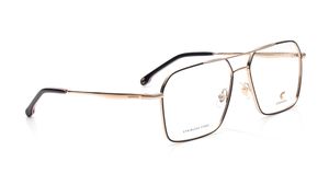Image 2 of Black Rectangle Eyeglasses for Men from Carrera Available at Titan Eye+