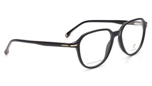 Image 2 of Black Round Eyeglasses for Men from Carrera Available at Titan Eye+