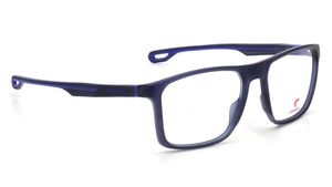 Image 2 of Blue Rectangle Eyeglasses for Men from Carrera Available at Titan Eye+
