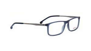 Image 2 of Blue Rectangle Eyeglasses for Men from Carrera Available at Titan Eye+