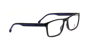 Image 2 of Black Rectangle Eyeglasses for Men from Carrera Available at Titan Eye+