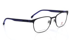 Image 2 of Blue Rectangle Eyeglasses for Men from Carrera Available at Titan Eye+