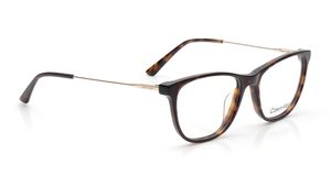Image 2 of Brown CatEye Eyeglasses for Women from Calvin Klein Available at Titan Eye+