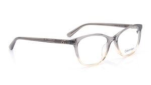 Image 2 of Grey Oval Eyeglasses for Women from Calvin Klein Available at Titan Eye+