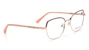 Image 2 of Rose Gold CatEye Eyeglasses for Women from Calvin Klein Available at Titan Eye+