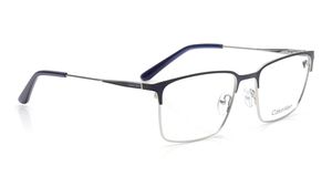 Image 2 of Blue Rectangle Eyeglasses for Men from Calvin Klein Available at Titan Eye+