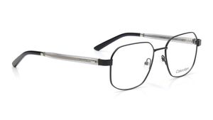 Image 2 of Black Navigator Eyeglasses for Men from Calvin Klein Available at Titan Eye+