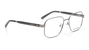 Image 2 of Black Navigator Eyeglasses for Men from Calvin Klein Available at Titan Eye+