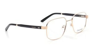 Image 2 of Gold Navigator Eyeglasses for Men from Calvin Klein Available at Titan Eye+