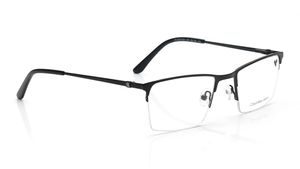 Image 2 of Black Rectangle Eyeglasses for Men from Calvin Klein Available at Titan Eye+