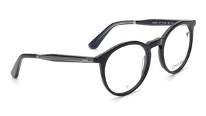 Image 2 of Black Round Eyeglasses for Men and Women from Calvin Klein Available at Titan Eye+