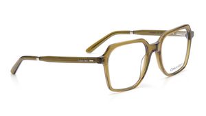 Image 2 of Green Square Eyeglasses for Men from Calvin Klein Available at Titan Eye+