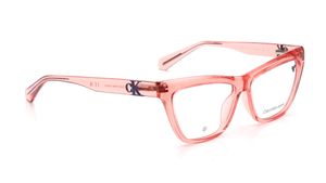 Image 2 of Pink CatEye Eyeglasses for Women from Calvin Klein Available at Titan Eye+