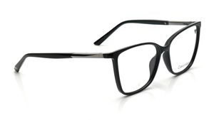 Image 2 of Black Rectangle Eyeglasses for Women from Calvin Klein Available at Titan Eye+