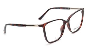 Image 2 of Brown Butterfly Eyeglasses for Women from Calvin Klein Available at Titan Eye+