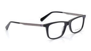 Image 2 of Black Square Eyeglasses for Men from Calvin Klein Available at Titan Eye+