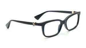 Image 2 of Black Rectangle Eyeglasses for Women from Cartier Available at Titan Eye+