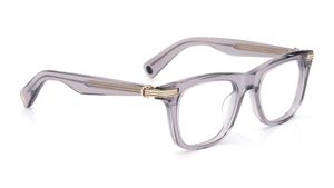Image 2 of Grey Rectangle Eyeglasses for Men from Cartier Available at Titan Eye+