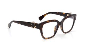 Image 2 of Brown Rectangle Eyeglasses for Women from Cartier Available at Titan Eye+